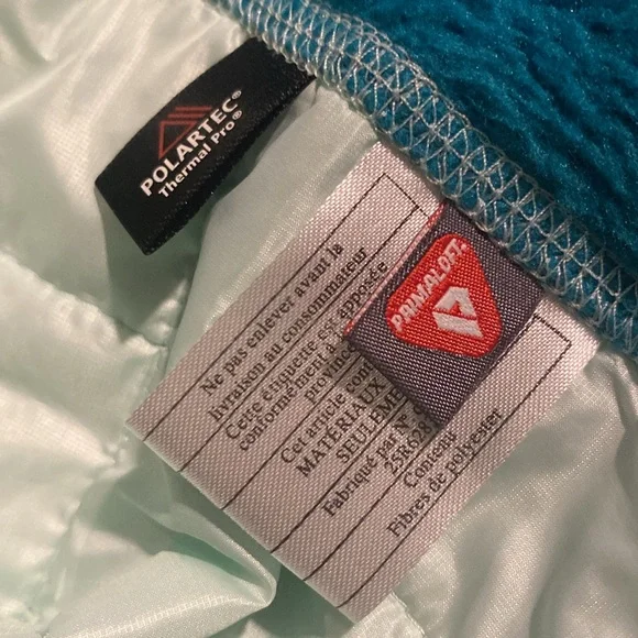 Patagonia packable Fleece hybrid nano puff gorpcore outdoor jacket woman M - Picture 6 of 9